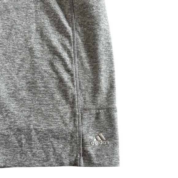 Adidas Womens Golf Skort Gray Heathered Athletic Performance Shorts medium - Picture 2 of 9